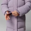Jacheta lungă cu glugă Amaze Puff™ pentru fete