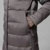 Jacheta lungă cu glugă pentru femei Amaze Puff™