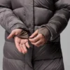 Jacheta lungă cu glugă pentru femei Amaze Puff™