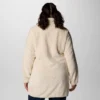 Jacheta lungă din fleece cu fermoar integral pentru femei Fire Side™ – Mărime mare
