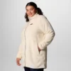 Jacheta lungă din fleece cu fermoar integral pentru femei Fire Side™ – Mărime mare