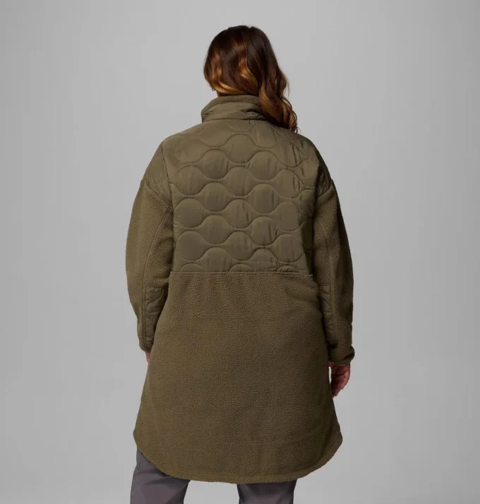 Jacheta lungă din fleece pentru femei Cloud Point™ – Mărime mare Jacheta lungă din fleece pentru femei Cloud Point™ – Mărime mare