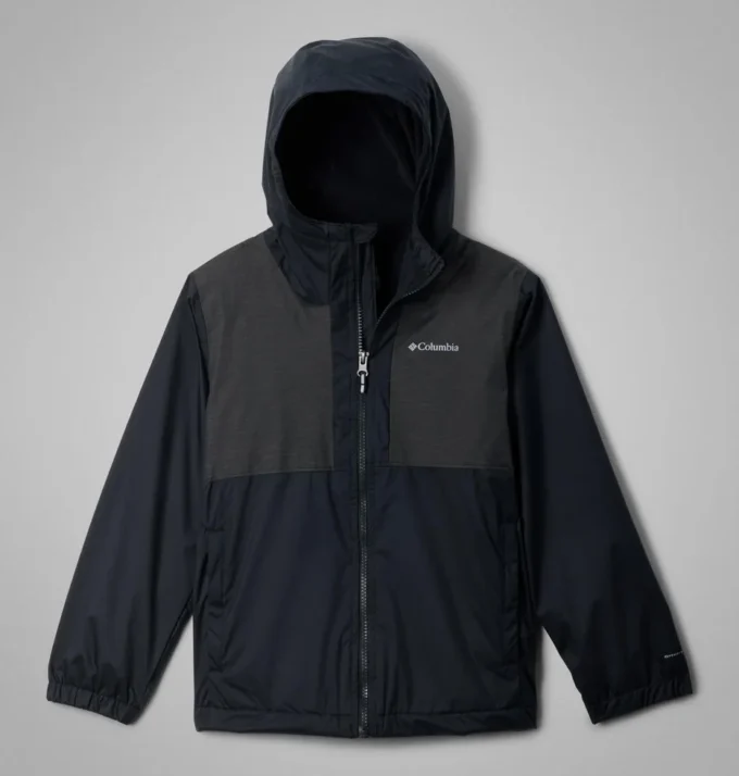 Jacheta pentru băieți Rainy Trails™ II cu căptușeală din fleece