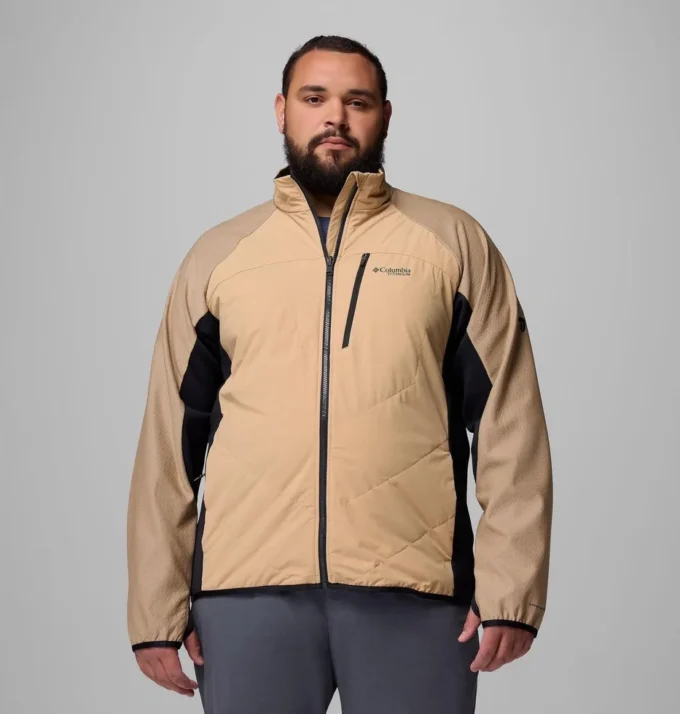 Jacheta pentru bărbați Arctic Crest™ Hybrid Full Zip – Mărime mare