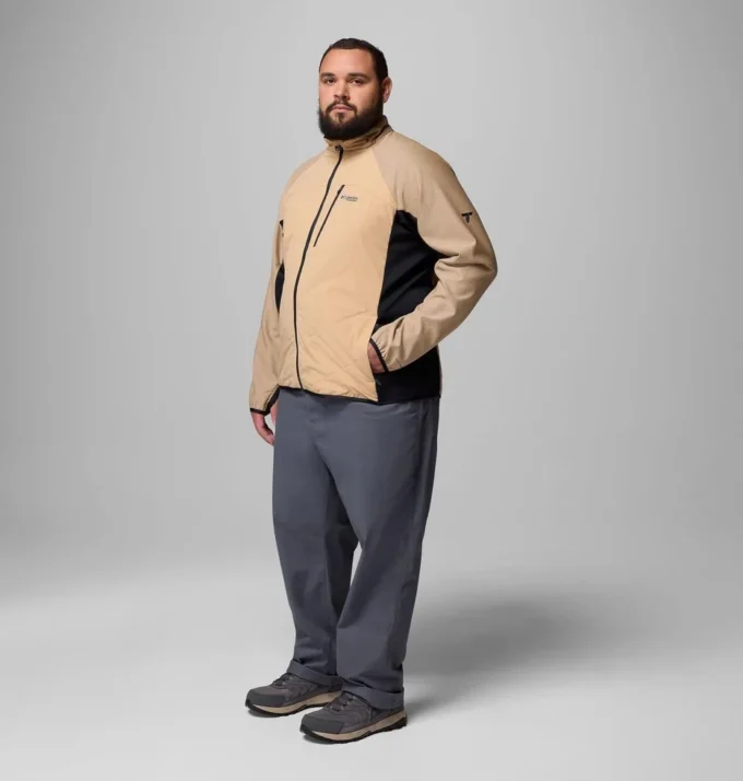 Jacheta pentru bărbați Arctic Crest™ Hybrid Full Zip – Mărime mare