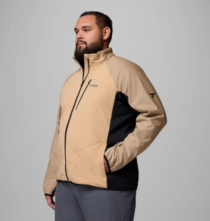 Jacheta pentru bărbați Arctic Crest™ Hybrid Full Zip – Mărime mare
