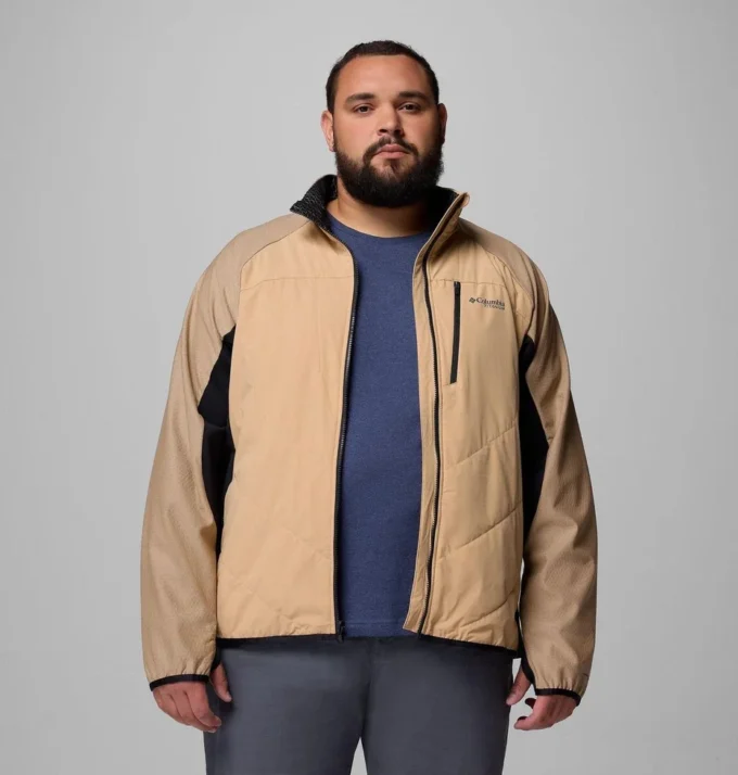 Jacheta pentru bărbați Arctic Crest™ Hybrid Full Zip – Mărime mare