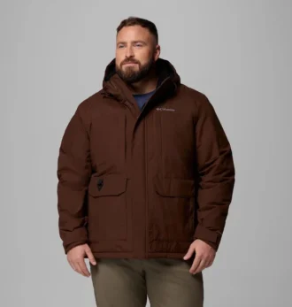 Jacheta pentru bărbați Landroamer™ cu căptușeală Sherpa – Mărime mare