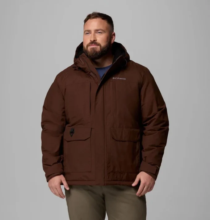 Jacheta pentru bărbați Landroamer™ cu căptușeală Sherpa – Mărime mare