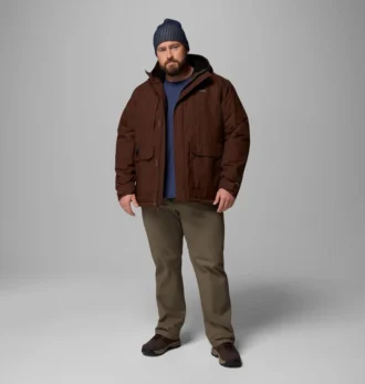 Jacheta pentru bărbați Landroamer™ cu căptușeală Sherpa – Mărime mare