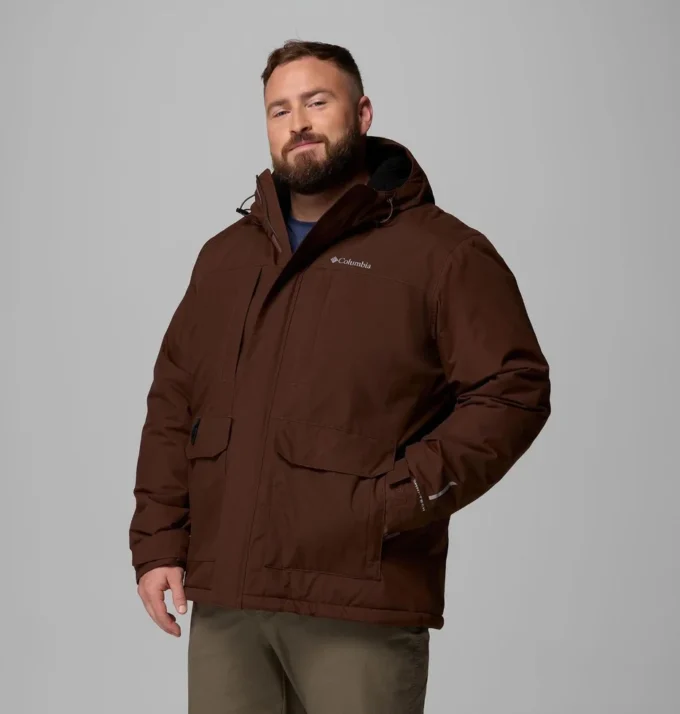 Jacheta pentru bărbați Landroamer™ cu căptușeală Sherpa – Mărime mare