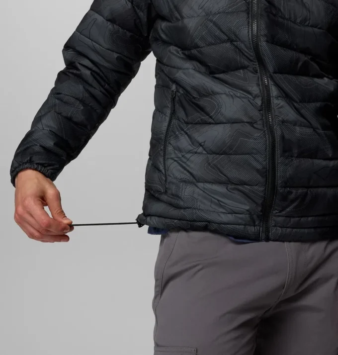 Jacheta pentru bărbați Powder Lite™ II cu imprimeu – Tall