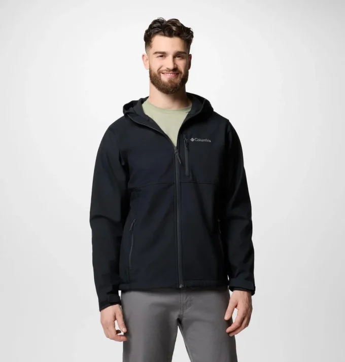 Jacheta softshell cu glugă Ascender™ II pentru bărbați