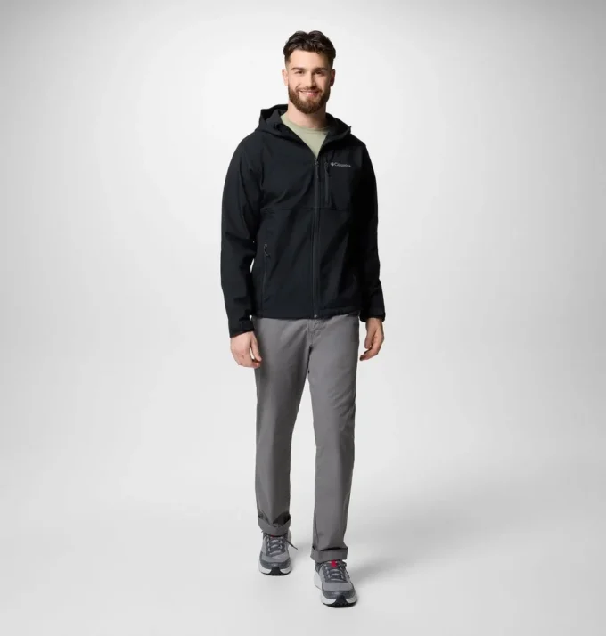 Jacheta softshell cu glugă Ascender™ II pentru bărbați
