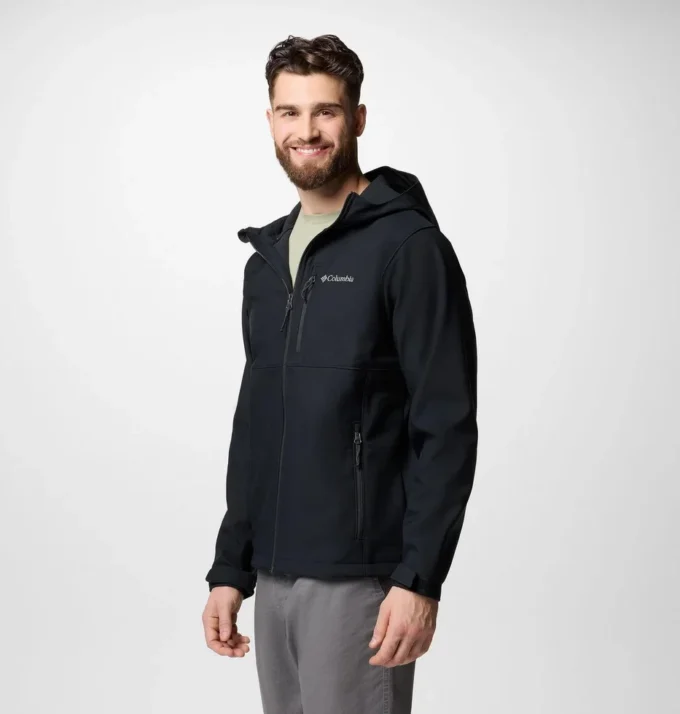 Jacheta softshell cu glugă Ascender™ II pentru bărbați
