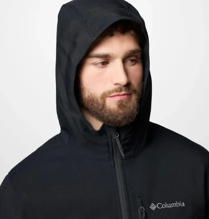 Jacheta softshell cu glugă Ascender™ II pentru bărbați