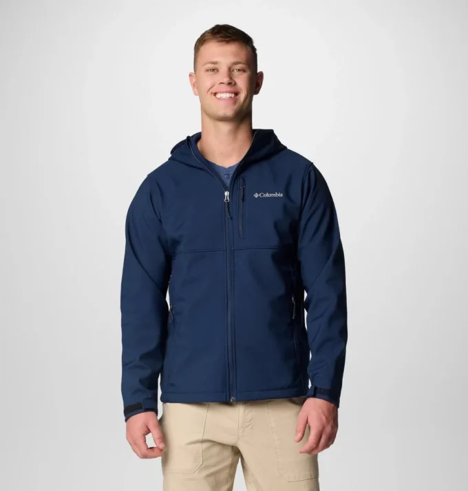 Jacheta softshell cu glugă Ascender™ II pentru bărbați – lungă Jacheta softshell cu glugă Ascender™ II pentru bărbați – lungă