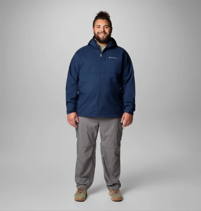 Jacheta softshell cu glugă Ascender™ II pentru bărbați – Mărime mare Jacheta softshell cu glugă Ascender™ II pentru bărbați – Mărime mare