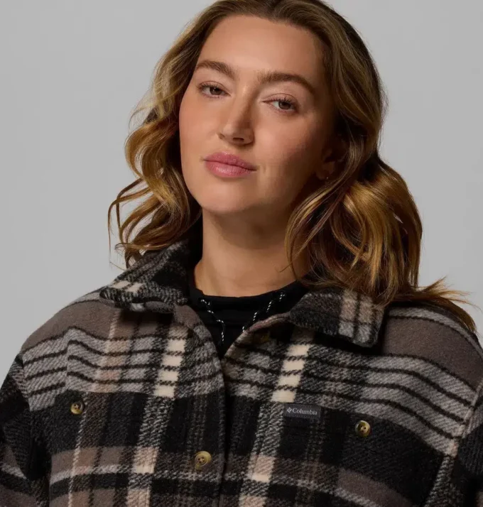 Palton lung din fleece pentru femei Wildest Venture™ – Mărime mare