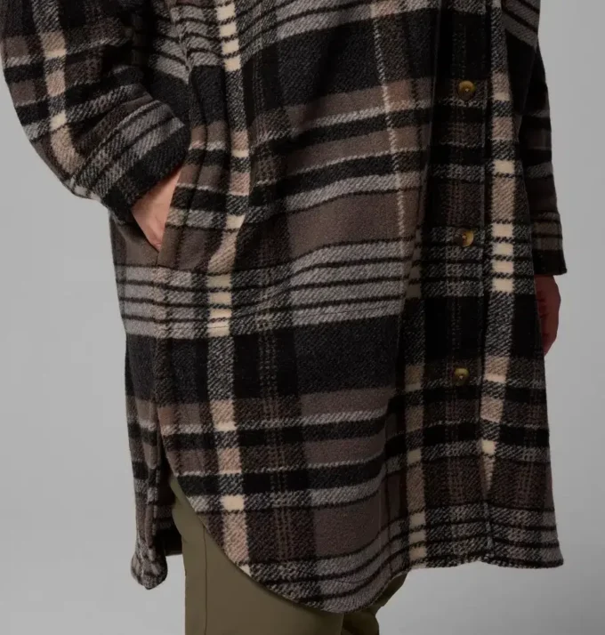 Palton lung din fleece pentru femei Wildest Venture™ – Mărime mare