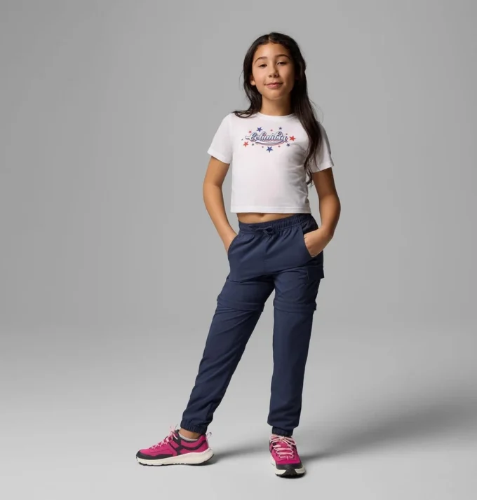 Pantaloni convertibili pentru fete Silver Ridge™ Utility