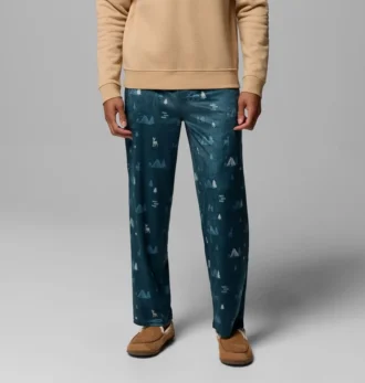 Pantaloni de pijama din fleece Minky pentru bărbați