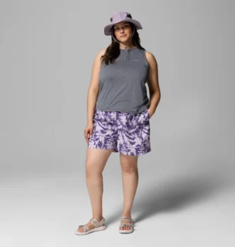 Pantaloni scurți pentru femei Sandy River™ Printed Shorts III – Mărimi mari