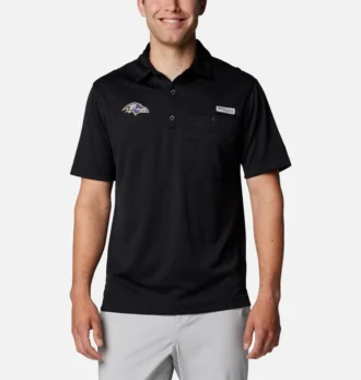 Polo cu buzunar PFG Flycaster pentru bărbați