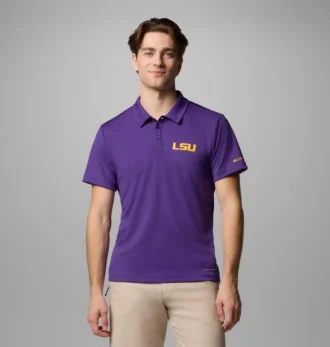 Polo pentru bărbați Collegiate Fair Catch™ – LSU