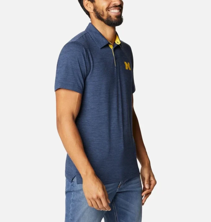 Polo pentru bărbați Collegiate Trail™ – Michigan
