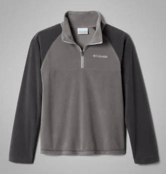 Pulover cu fermoar pe un sfert din fleece Glacial™ pentru băieți