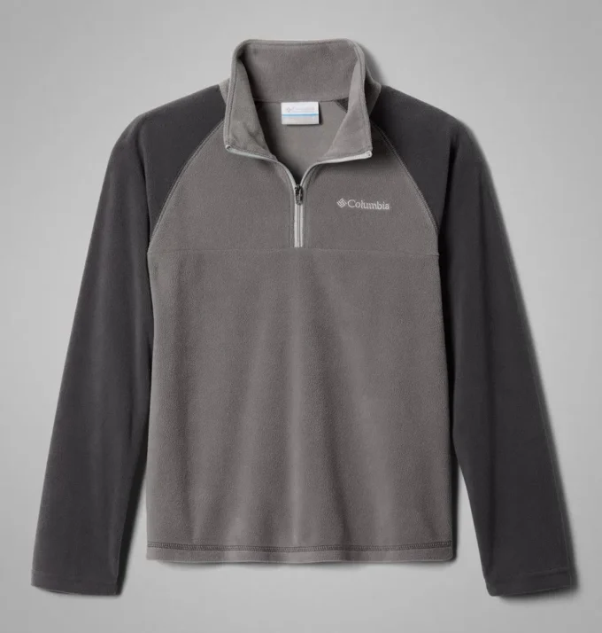 Pulover cu fermoar pe un sfert din fleece Glacial™ pentru băieți