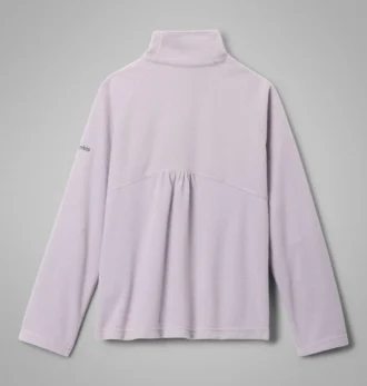 Pulover cu fermoar pe un sfert din fleece Glacial™ pentru fete