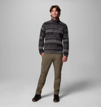 Pulover cu jumătate de fermoar imprimat Men Sweater Weather™ II