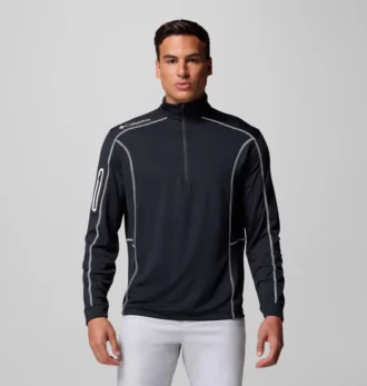 Pulover de golf pentru bărbați Shotgun Quarter Zip
