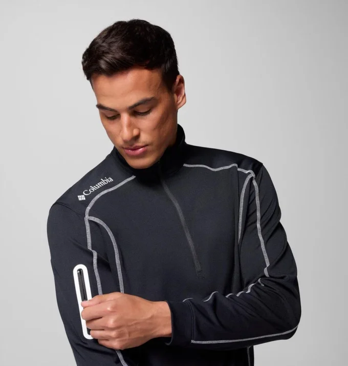 Pulover de golf pentru bărbați Shotgun Quarter Zip