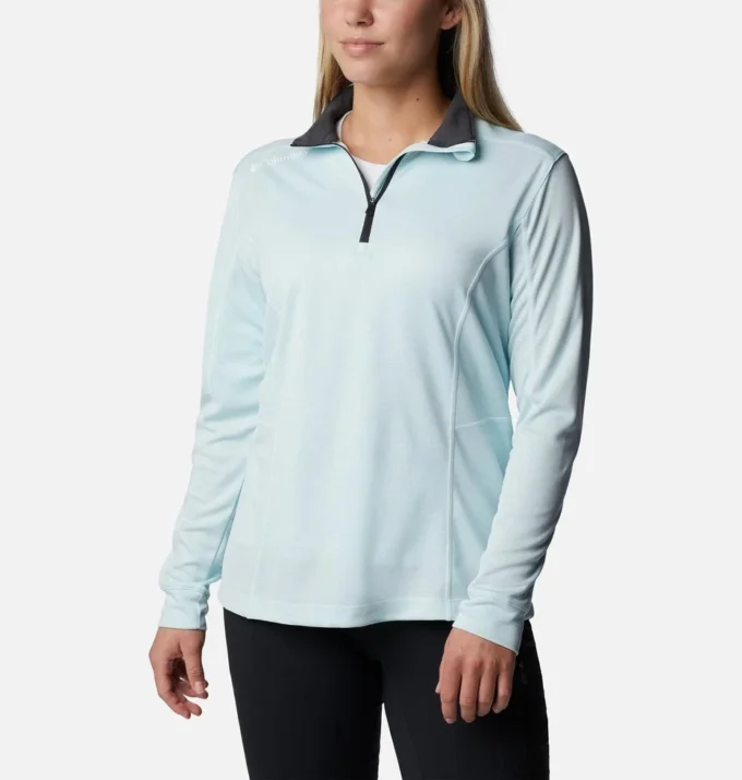 Pulover de golf pentru femei Shotgun Quarter Zip