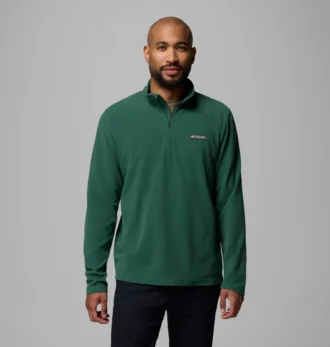 Pulover din fleece cu fermoar pe jumătate pentru bărbați Lake Aloha™ – Tall