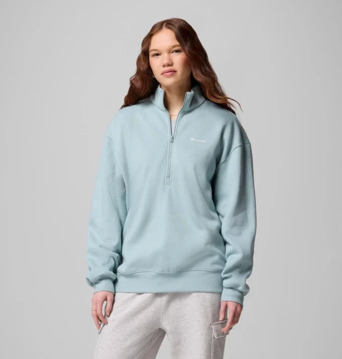 Pulover din fleece cu jumătate de fermoar Aldermore™ pentru femei