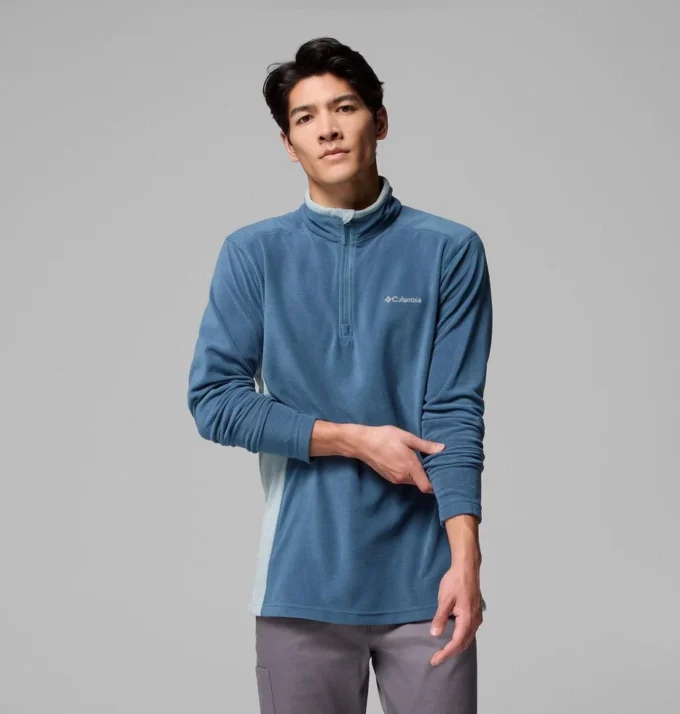 Pulover din fleece cu jumătate de fermoar pentru bărbați Klamath Range™ II