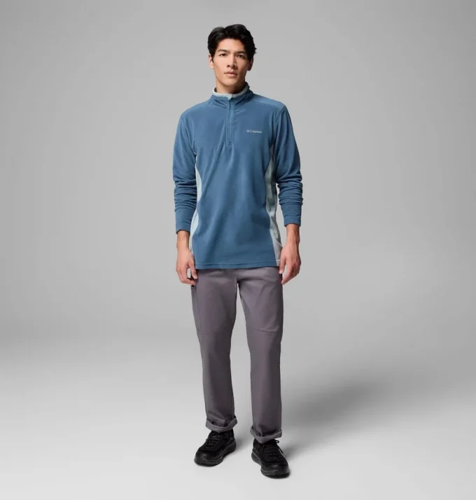 Pulover din fleece cu jumătate de fermoar pentru bărbați Klamath Range™ II