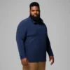Pulover din fleece cu jumătate de fermoar pentru bărbați Klamath Range™ II – Mărime mare