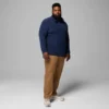 Pulover din fleece cu jumătate de fermoar pentru bărbați Klamath Range™ II – Mărime mare