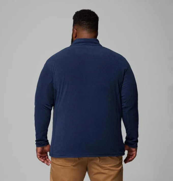Pulover din fleece cu jumătate de fermoar pentru bărbați Klamath Range™ II – Mărime mare