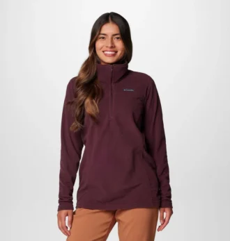 Pulover din fleece cu jumătate de fermoar pentru femei Lake Aloha™