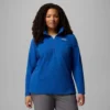 Pulover din fleece cu jumătate de fermoar pentru femei Lake Aloha™ – Mărime mare Pulover din fleece cu jumătate de fermoar pentru femei Lake Aloha™ – Mărime mare