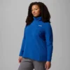 Pulover din fleece cu jumătate de fermoar pentru femei Lake Aloha™ – Mărime mare Pulover din fleece cu jumătate de fermoar pentru femei Lake Aloha™ – Mărime mare