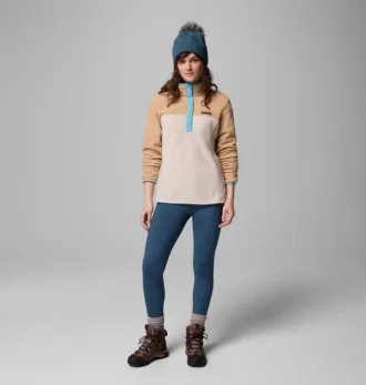Pulover din fleece cu jumătate de nasturi Benton Springs™ pentru femei II
