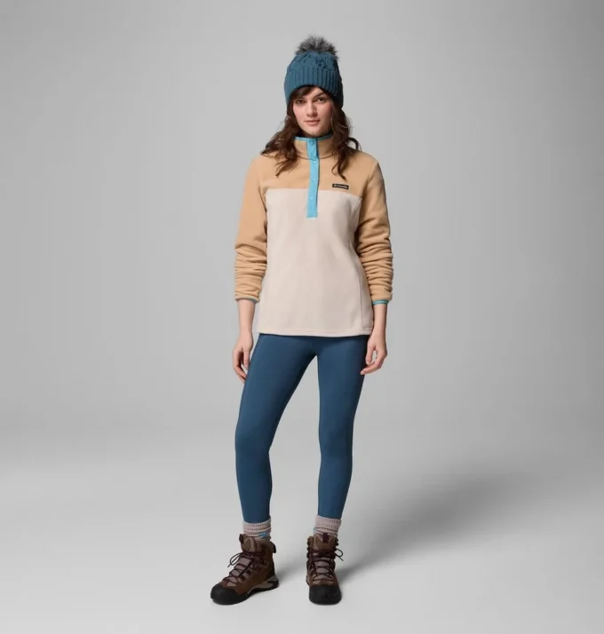 Pulover din fleece cu jumătate de nasturi Benton Springs™ pentru femei II