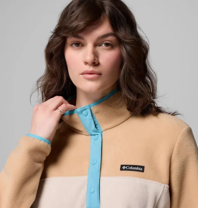 Pulover din fleece cu jumătate de nasturi Benton Springs™ pentru femei II